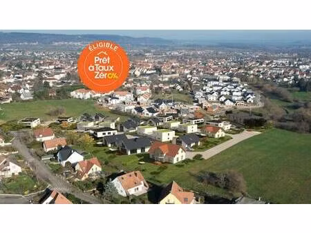 terrain constructible viabilisé à vendre