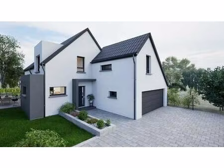 terrain avec maison neuve à vendre