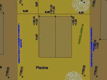 terrain constructible à vendre