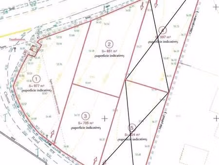 vente terrain à allaire (56350) : à vendre / 851m² allaire