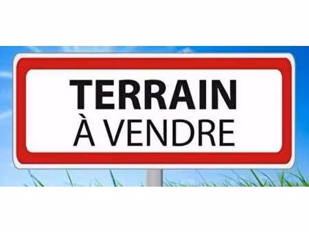 terrain à vendre
