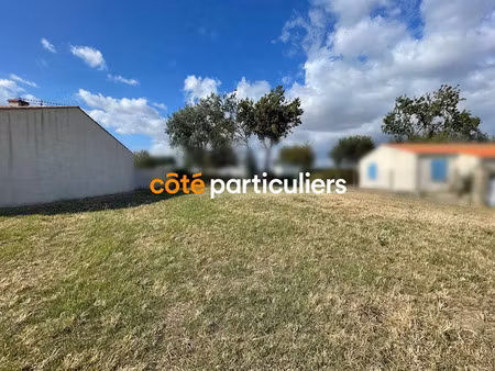 vente terrain 509 m² à l'aiguillon-la-presqu'île (85460)  75 900 €