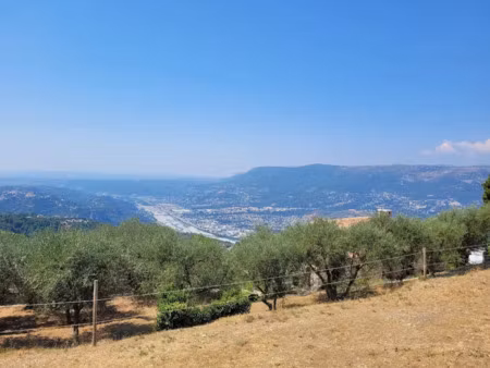 vente terrain 1100 m² à aspremont (06790)  110 000 €