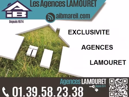 vente terrain 453 m² à mareil-marly (78750)  360 000 €