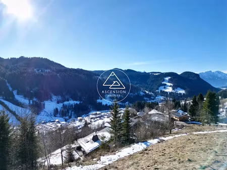 vente terrain 1020 m² à les gets (74260)  897 000 €