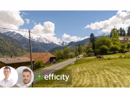 vente terrain 901 m² à saint-gervais-les-bains (74170)  648 720 €