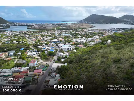 vente terrain 13730 m² à saint-martin (97150)  500 000 €