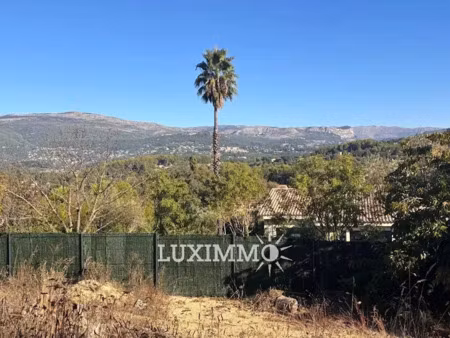 vente terrain à batir 1502 m² à mouans-sartoux (06370)  795 000 €