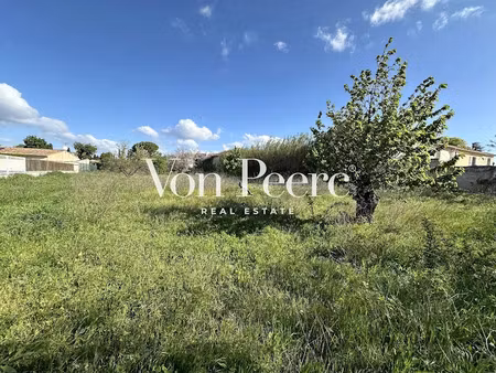 vente terrain à batir 2452 m² à mouriès (13890)  425 000 €