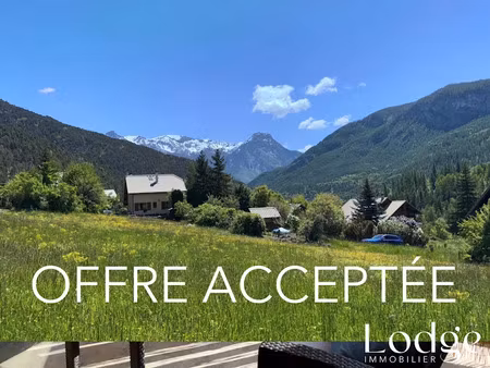 vente terrain à batir 1717 m² à vallouise-pelvoux (05340)  449 000 €