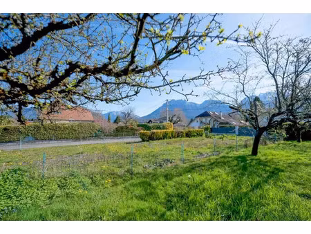 vente terrain 600 m² à saint-jorioz (74410)  367 500 €