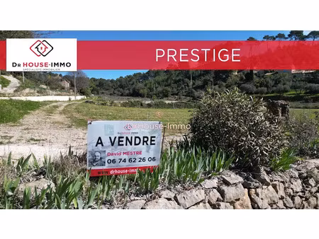 vente terrain 5419 m² à cotignac (83570)  594 000 €