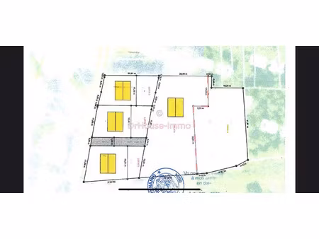 vente terrain 4963 m² à onnaing (59264)  415 000 €