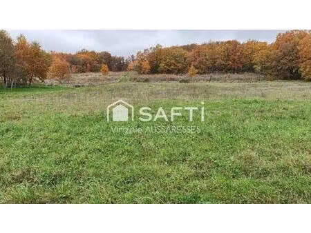 terrain constructible à vendre