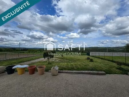 maison familiale au calme – vue sur le pilat – 112 m² sur 1 100 m² de terrain