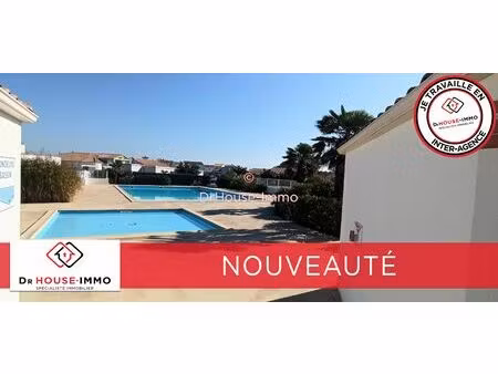 maison 3 pièces à vendre à la faute-sur-mer vendée sud