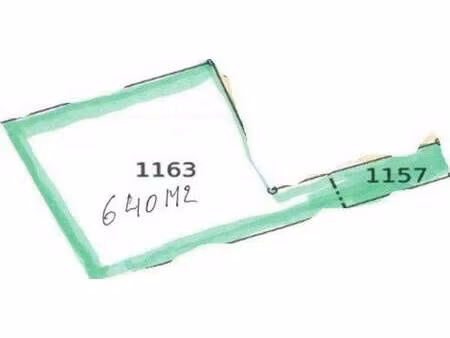 terrain constructible à vendre