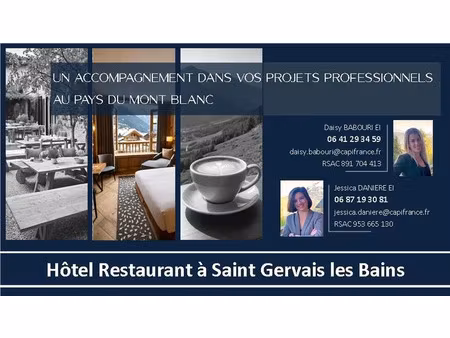 vente locaux professionnels 416 m² à saint-gervais-les-bains (74170)  1 260 000 €