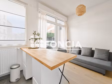 a vendre asnieres sur seine - studio 24m2 tout équipé immeuble récent