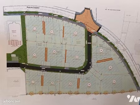 terrain 520 m² comblanchien