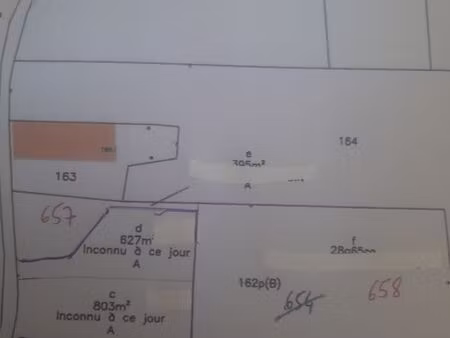 terrain à construire