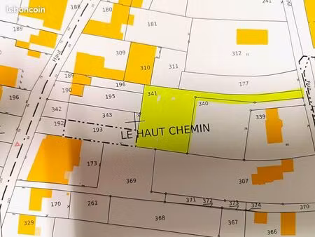 terrain 200 m² créances