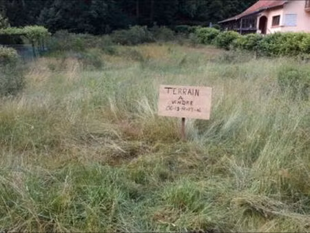 terrain à vendre