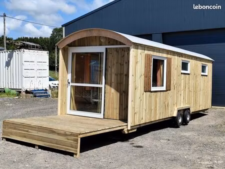 chalet roulotte livraison gratuite