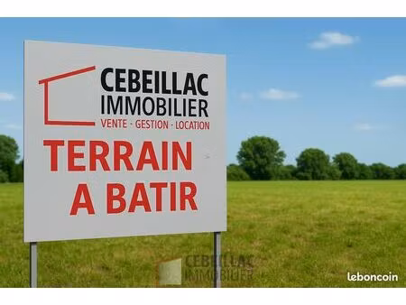 terrain 1285 m² chauriat