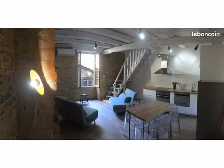 t2 duplex sarlat cœur de ville