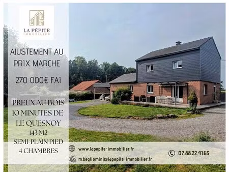 pavillon 5 pièces 143 m²