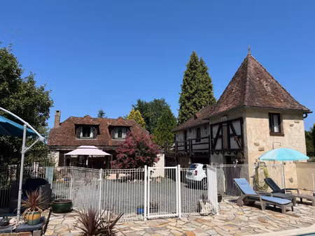 savignac ledrier  maison  gite  piscine et grand parc