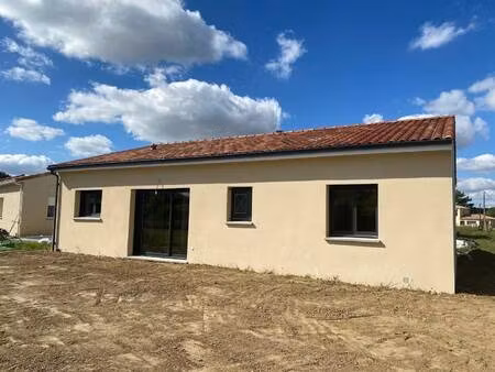 terrain avec maison neuve à vendre