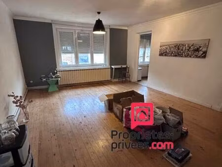 immeuble commercial + habitations