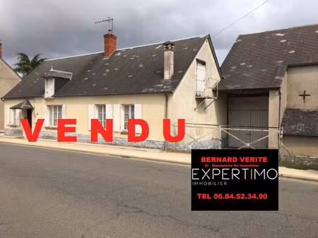 maison 4 pièces de 106m2 + grange de 75m2 sur parcelle de 1960m2