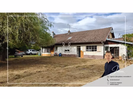 achat maison 5 pièces 161m² anjoutey 90170