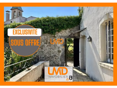 maison en pierre 3 chambres avec jardin arboré