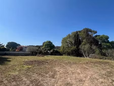 vente terrain à batir 1765 m² à montpellier (34000)  550 000 €