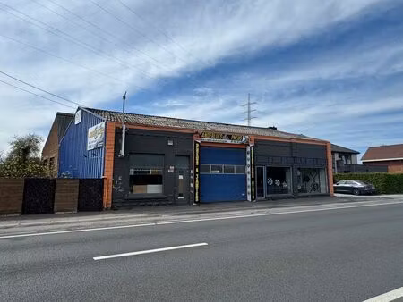 opportunité à saisir à anderlues bâtiment commercial mixte