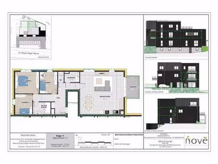 bel appartement 3 chambres avec balcon à vendre à yvoir