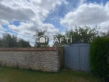 terrain constructible  dans une voie sans issus  à la campagne.