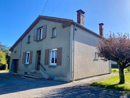 maison familiale avec garage et jardin attenant
