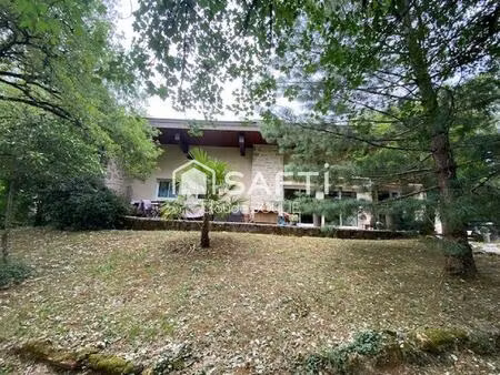 toulonjac - maison 131 m² de plain pieds - 4 chambres