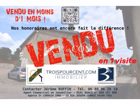 ancien corps de ferme de 103 m² à rénover entièrement à vicherey