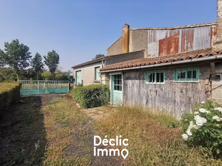 vente maison 3 pièces 65 m² à damvix (85420)  90 000 €