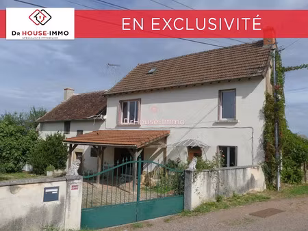 vente maison 6 pièces 99.7 m² à changy (71120)  129 000 €