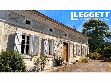 achat maison 5 pièces 120m² curac 16210