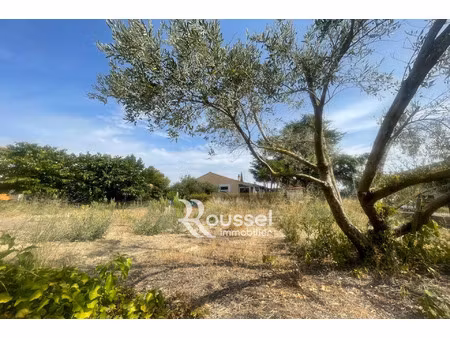 vente terrain 355 m² poussan (34560)
