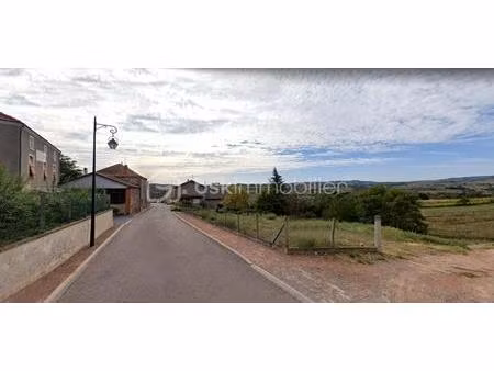 terrain de 843 m² avec projet de maison (permis purgé  fondations réalisées) – vue panoram