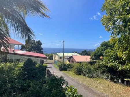 à vendre - terrain vue mer à gourbeyre | 545 m²